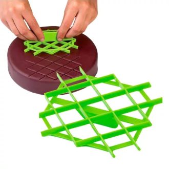  Fondant és marcipán mintázó rács