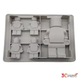 Lego 5 adagos fondant mintázó szilikon forma