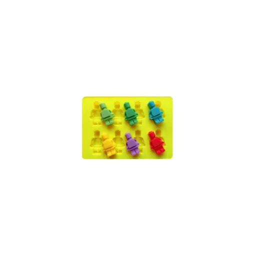 Lego emberke 8 adagos fondant mintázó szilikon forma