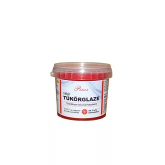 Tükörglaze/tükörglazúr-piros 450g