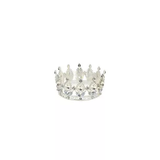 Korona tortadísz,tiara,tortadekoráció