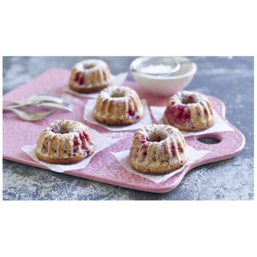 Mini kuglóf forma 6adagos,örvény mintás