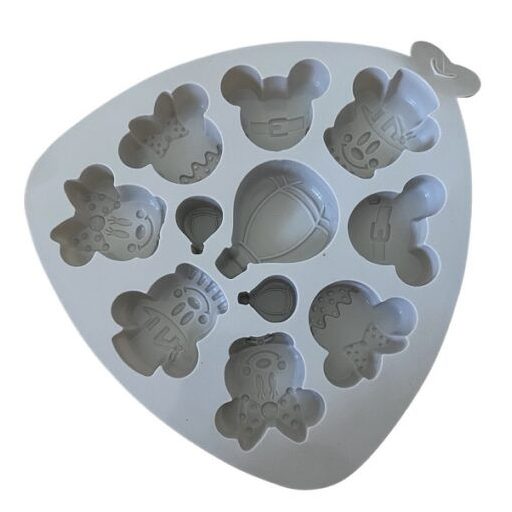 Mickey és Minnie egér fej és hőlégballon forma