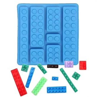 Lego mintájú szilikon forma 7 adag