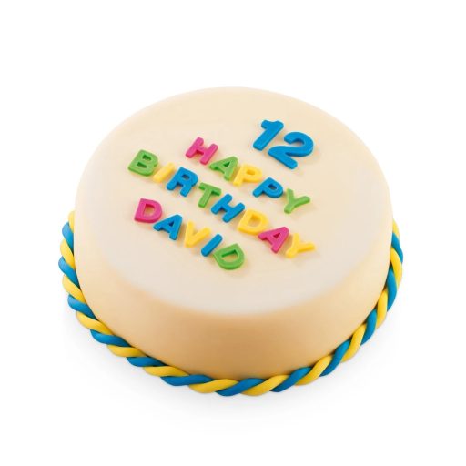 Happy Birthday betűk és számok