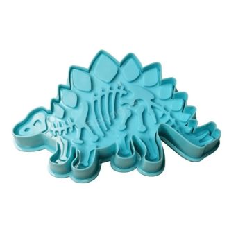   Dinoszaurusz (stegoszaurusz,tüskés hátú) fondant kiszúró és sütemény mintázó
