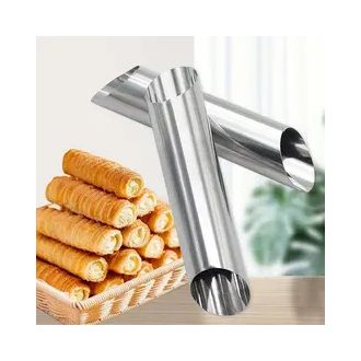   Cannoli cső sajtroló cső  sütőforma ferde végű 6 db/csomag