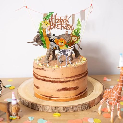 Happy Birthday -szafari beszúró