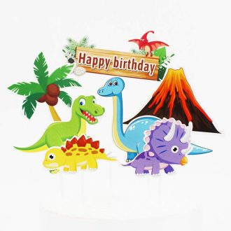 Happy Birthday -dínó 7db/csomag