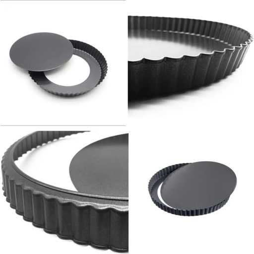 Kerek piteforma 28cm,tapadásmentes bevonat,kivehető aljjal
