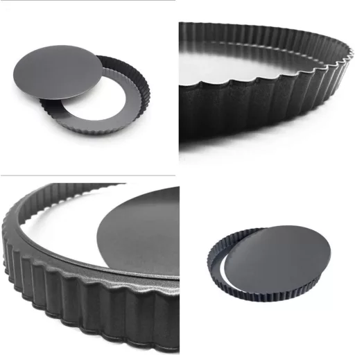 Piteforma-kerek 28cm,tapadásmentes bevonat,kivehető aljjal. gyümölcstorta forma