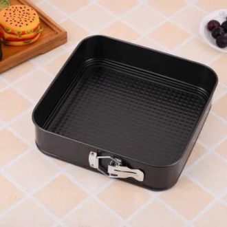 Szögletes kapcsos tortaforma  22 cm átmérőjű