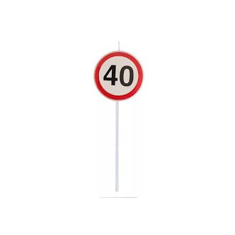 sebességkorlátozó tábla  40