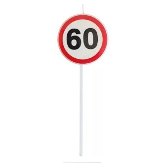Sebbességkorlátozó tábla  60