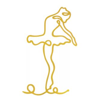 Sziluett-balerina