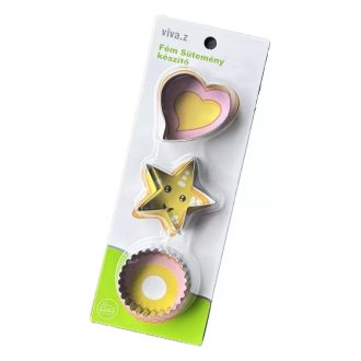 Fém forma kiszúró 3 részes