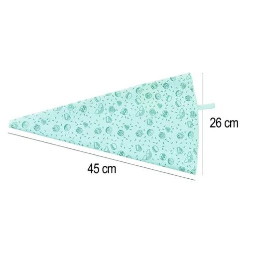 Szilikon habzsák 45 cm,mintás 1db/csomag