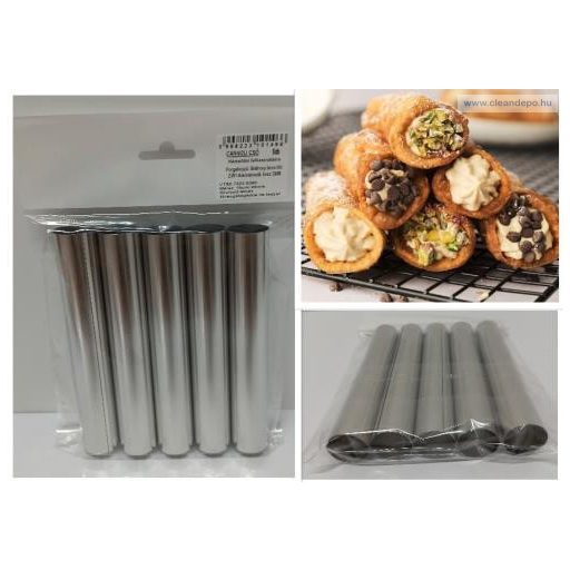 Cannoli cső sütőforma