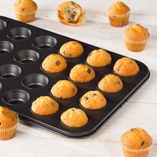 Mini muffin forma,fém 24 adag