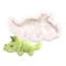 Szilikon fondant és marcipán mintázó-Dínó,dinoszaurusz(Triceratops)