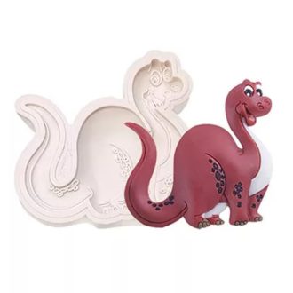   Szilikon fondant és marcipán formázó-dinoszaurusz,dínó (brontoszaurusz)