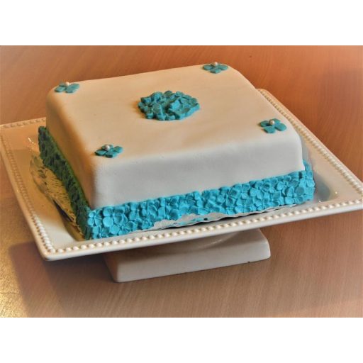 Szilikon fondant és marcipán mintázó-hortenzia virág