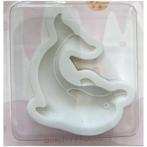 szilikon fondant és marcipán mintázó-Delfin