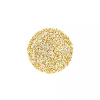 Nonpareils arany-fehér színű szórócukor– 200 g