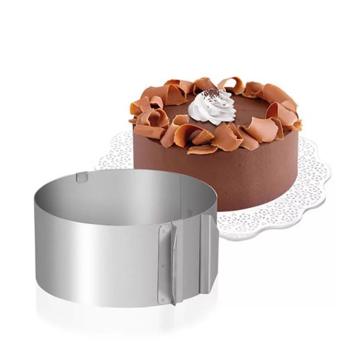 Állítható tortakarika,tortaforma 15-20 cm, 8,5 cm magas