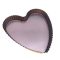 Pite sütőforma-szív alakú, kivehető aljú,tapadásmentes bevonatú 