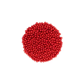 Mini ropogós golyó- Piros 200g