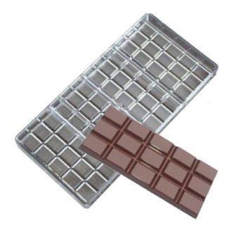 Csoki és bonbonforma polikarbonát négyzet minta