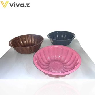 Tapadásmentes fém kuglóf forma 27 cm átmérőjű