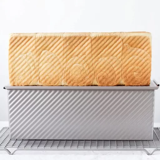Toast  toast kenyér sütő forma fedővel 