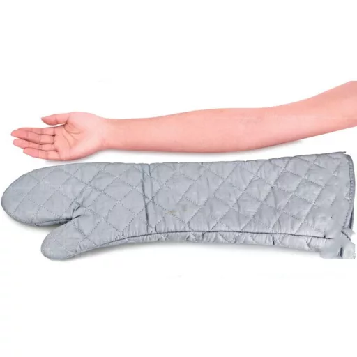 Sütőkesztyű, hőálló kesztyű (hosszú szárú) 40 cm- 1 pár/csomag