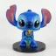 Stitch témájú figura műanyag tortadísz,tortadekoráció-nem ehető