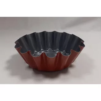   Tapadásmentes kuglóf forma cső nélkül, 19 cm-es átmérővel