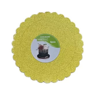   Arany színű,kör alakú tortaalátét,tortalap  30 cm átmérőjű
