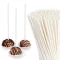 Nyalóka és Cake Pop 15 cm-es papír pálcika  50 db/ csomag