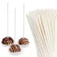 Nyalóka és Cake Pop 15 cm-es papír pálcika  50 db/ csomag