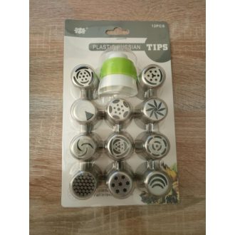   Orosz tipusú díszítőcső 12 részes ( 11 cső,1 csatlakozó)