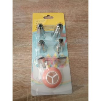 Díszítőcső 7 részes (6 cső és 1 csatlakozó)