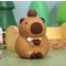 Capybara kisállattal 5 cm magas műanyag tortafigura,tortadísz-nem ehető