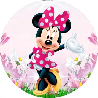 Minnie egér 1. témájú ostyalap,tortaostya