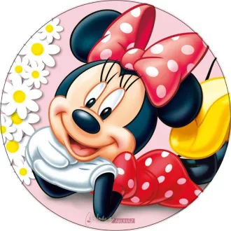 Minnie egér 2. témájú ostyalap,tortaostya