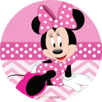 Minnie egér 3. témájú ostyalap.tortaostya