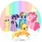 My little pony (Én kicsi pónim) témájú 1. tortaostya,ostyalap