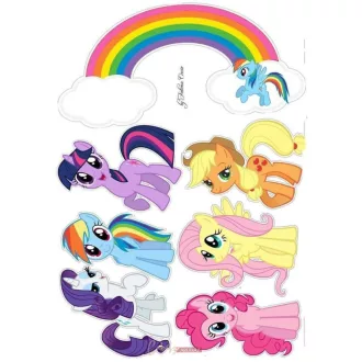   My Little Pony (Én kicsi pónim) témájú 2. tortaostya, ostyalap