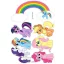 My Little Pony (Én kicsi pónim) témájú 2. tortaostya, ostyalap