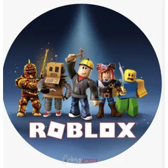 roblox témájú tortaostya,ostyalap